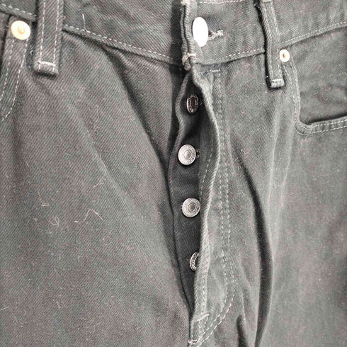 リーバイス Levis 501 ORIGINAL JEANS-BLACK ブラックデニム メンズ 34×32