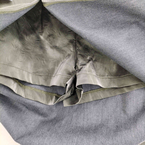 ゴスペル GHOSPELL Slit Millet Skirt フェイクレザースリットスカート レディース S