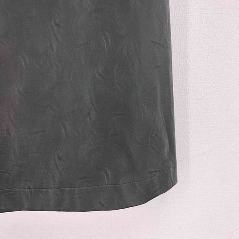 ゴスペル GHOSPELL Slit Millet Skirt フェイクレザースリットスカート レディース S