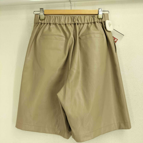 ビーミングバイビームス B:MING by BEAMS フェイクレザー ショート パンツ レディース M