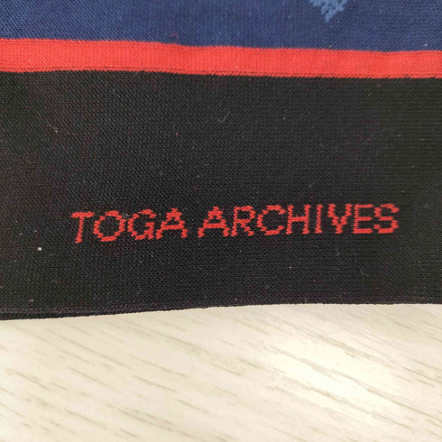 トーガアーカイブス TOGA ARCHIVES FLOWER PATTERN TABIO メンズ