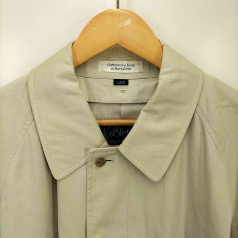 THE PERLSTEIN ベーシック ステンカラーコート メンズ import:L