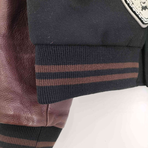 シュウオムフェム SYU. HOMME/FEMM ×SEIJI KAWAKAMI 23AW SYUMAN. Varsity jkt スタジャン メンズ