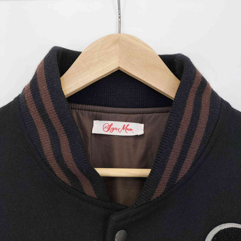 シュウオムフェム SYU. HOMME/FEMM ×SEIJI KAWAKAMI 23AW SYUMAN. Varsity jkt スタジャン メンズ
