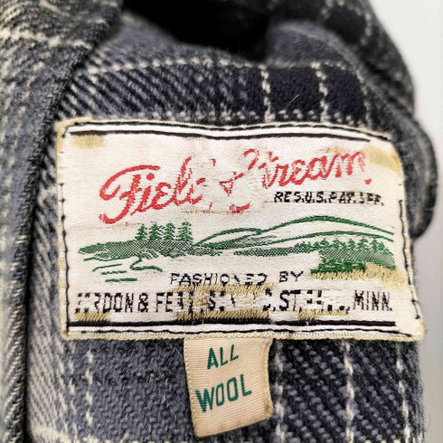 Field Dream ウール オンブレチェック L/S シャツ メンズ US:36
