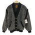 COSI COLLECTION レザー切替アクリルニット メンズ import:S