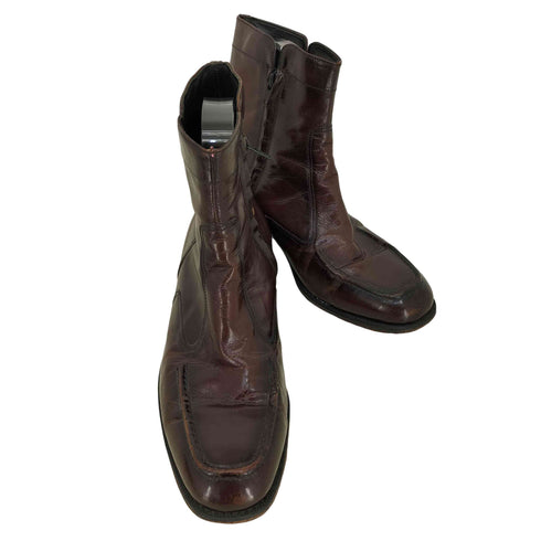 フローシャイム FLORSHEIM スクエアトゥ サイドジップブーツ メンズ 81/3 38