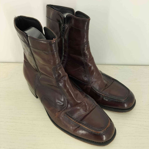 フローシャイム FLORSHEIM スクエアトゥ サイドジップブーツ メンズ 81/3 38