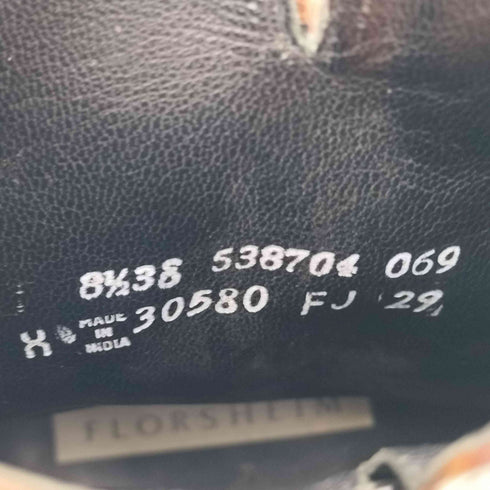 フローシャイム FLORSHEIM スクエアトゥ サイドジップブーツ メンズ 81/3 38