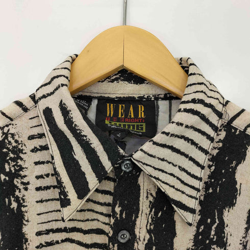 WEAR THE RIGHT THING 90s 総柄 レーヨン半袖シャツ メンズ import:L