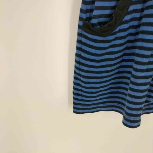 シーバイクロエ SEE BY CHLOE ボーダーカシュクールワンピース レディース US:4