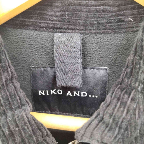 ニコアンド niko and... ハンティングブルゾン 襟コーデュロイ メンズ JPN:3