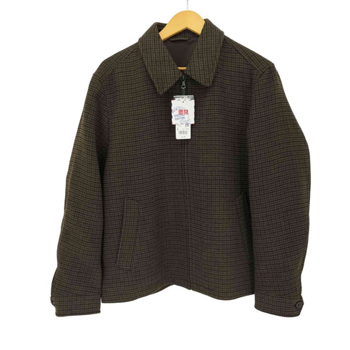 ユニクロ UNIQLO シングルカラーショートブルゾン メンズ JPN:L