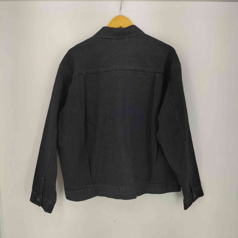 ユニクロ UNIQLO 1ST ブラックデニムジャケット メンズ JPN:XL