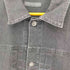 ユニクロ UNIQLO 1ST ブラックデニムジャケット メンズ JPN:XL