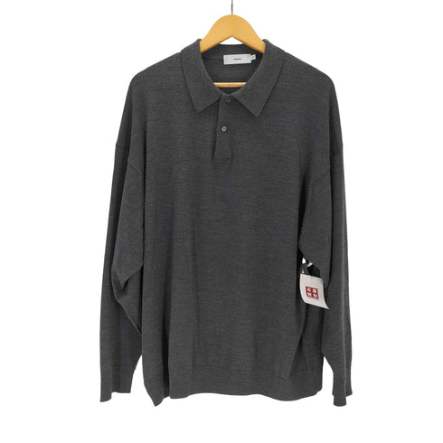 グラフペーパー Graphpaper High Gauge Knit Oversized L/S Polo メンズ JPN:0