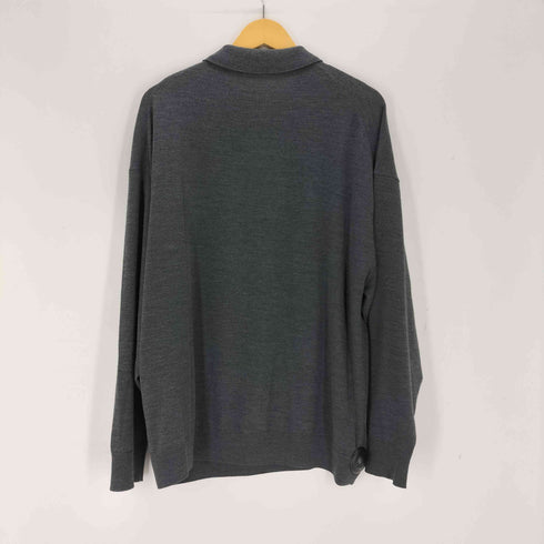 グラフペーパー Graphpaper High Gauge Knit Oversized L/S Polo メンズ JPN:0
