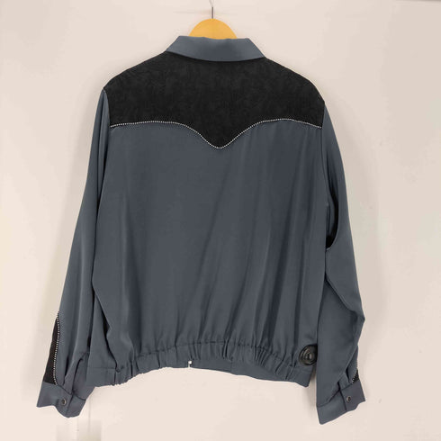 ルイス Luis ジャガード切替ウエスタンブルゾン メンズ JPN:M
