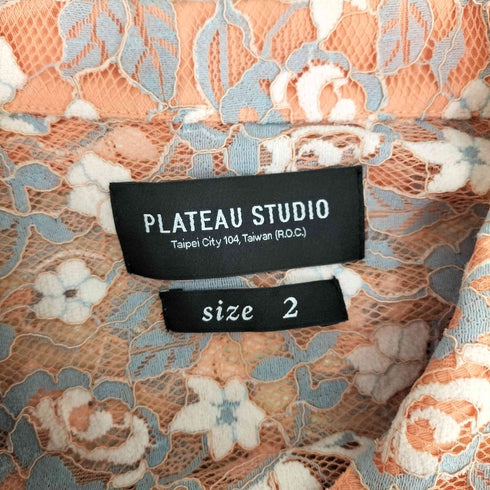 plateau studio レースジャケット メンズ JPN:2