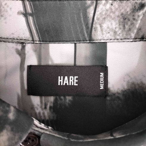ハレ HARE モチーフコラージュプリントシャツ メンズ JPN:M