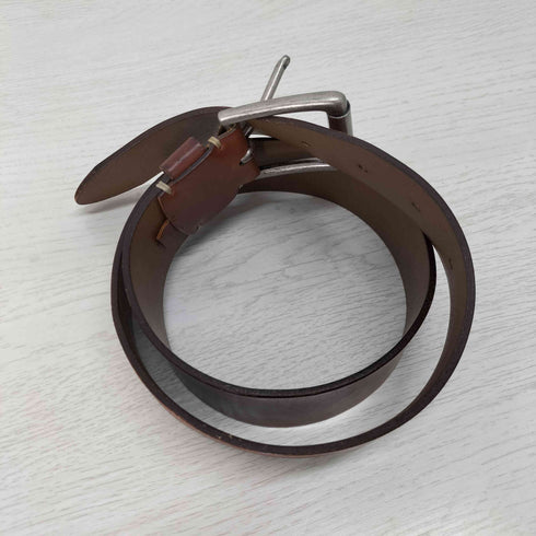 GENUINE LEATHER 本革 レザーベルト メンズ