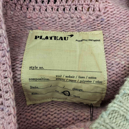 PLATEAU STUDIO 韓国ブランド USED加工ニット メンズ JPN:2