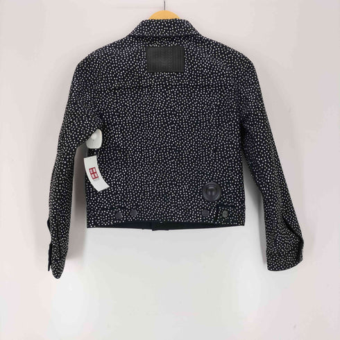 マークジェイコブス MARC JACOBS The Glam Studs Shrunken Trucker Jacket レディース JPN:XS