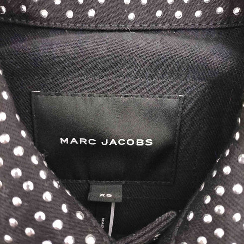 マークジェイコブス MARC JACOBS The Glam Studs Shrunken Trucker Jacket レディース JPN:XS