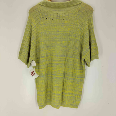 FAF FAKE AS FLOWERS RIB KNIT ポロシャツ メンズ JPN:2