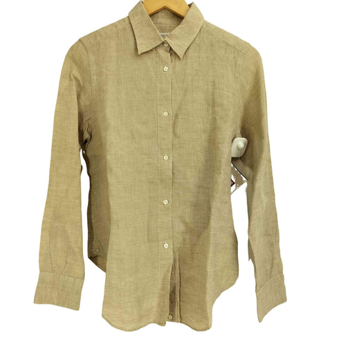 カマクラシャツ 鎌倉シャツ PURE LINEN リネン 麻 長袖 無地シャツ レディース 13s