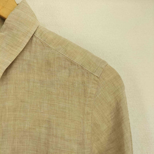 カマクラシャツ 鎌倉シャツ PURE LINEN リネン 麻 長袖 無地シャツ レディース 13s