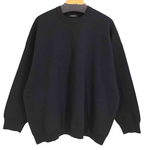 ジーナシス JEANASIS 23AW 12G Wジャガードボリュームスリーブプルオーバー レディース FREE