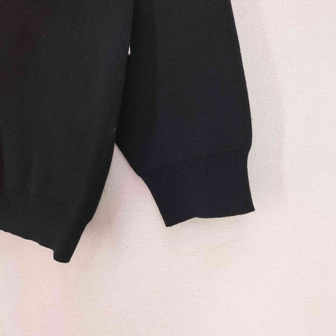ジーナシス JEANASIS 23AW 12G Wジャガードボリュームスリーブプルオーバー レディース FREE