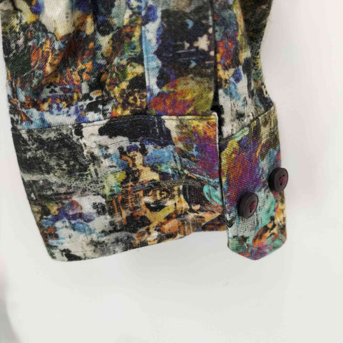 ハオプト HAUPT MODERN FIT 総柄 L/S シャツ メンズ 15 1/2