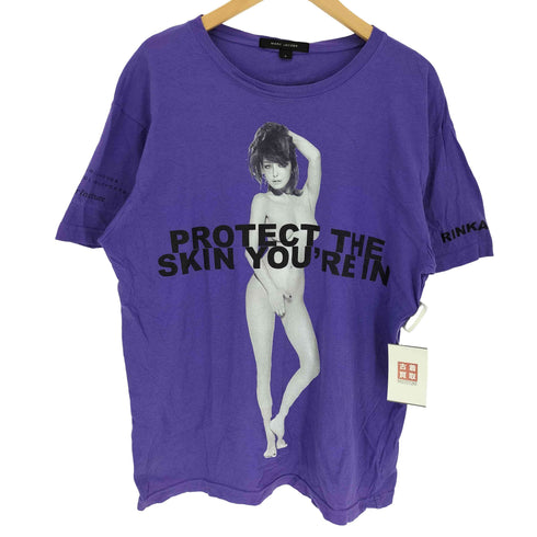 マークジェイコブス MARC JACOBS 10AW SKINTEE-RINKA チャリティー プリント Tシャツ メンズ import:L