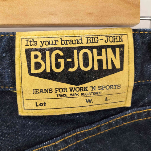 ビッグジョン BIG JOHN BIG-WASHING 日本製 復刻 ジップフライ デニムパンツ レディース 66×83