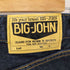 ビッグジョン BIG JOHN BIG-WASHING 日本製 復刻 ジップフライ デニムパンツ レディース 66×83
