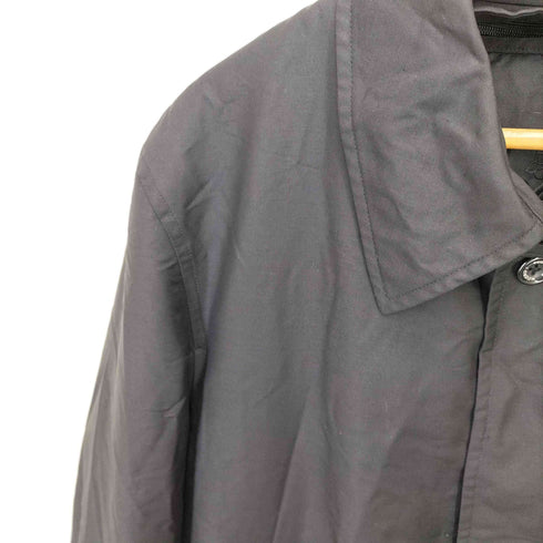 アクアスキュータム AQUASCUTUM ライナー付 比翼 ステンカラー コート メンズ UK:38