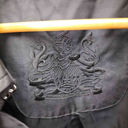 アクアスキュータム AQUASCUTUM ライナー付 比翼 ステンカラー コート メンズ UK:38