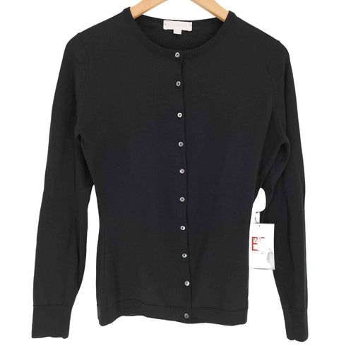 ジョンスメドレー JOHN SMEDLEY 英国製 NEW ZEALAND MERINO メリノ ウール カーディガン レディース import:S