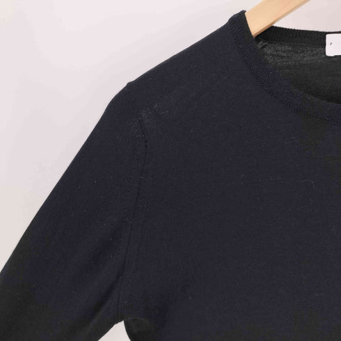 ジョンスメドレー JOHN SMEDLEY 英国製 NEW ZEALAND MERINO メリノ ウール カーディガン レディース import:S