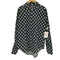 LA ROCKA 英国製 ドット L/S シャツ ダブルカフス メンズ import:M
