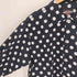 LA ROCKA 英国製 ドット L/S シャツ ダブルカフス メンズ import:M