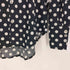 LA ROCKA 英国製 ドット L/S シャツ ダブルカフス メンズ import:M