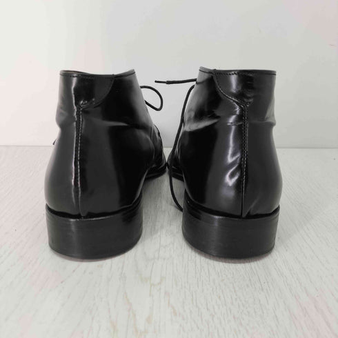 アラウンドザシューズ around the shoes イタリア製 レザーチャッカーブーツ メンズ