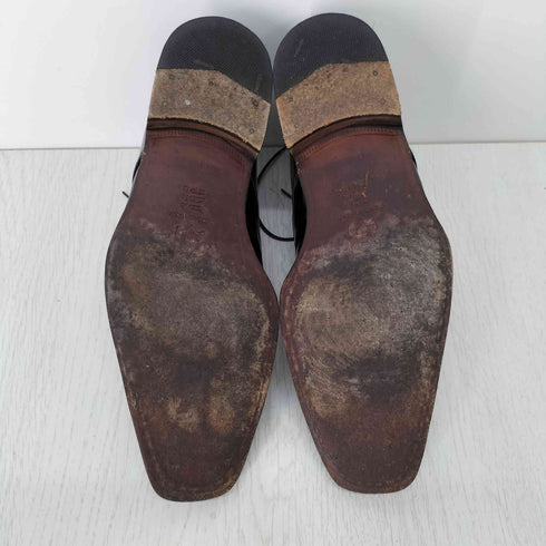 アラウンドザシューズ around the shoes イタリア製 レザーチャッカーブーツ メンズ