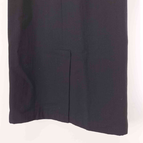 コムデギャルソン COMME des GARCONS 80S AD1988 アシンメトリー ウエスト フロント ジップ ウール ミディ タイト スカート レディース JPN:S