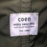 コーエン coen 21AW 洗える 撥水 M-65 TYPE モッズ コート メンズ JPN:L