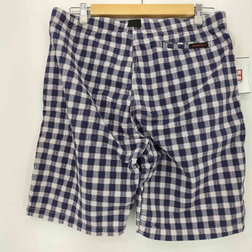 グラミチ GRAMICCI MADE IN USA シアサッカーチェッククライミングショーツ メンズ import:L