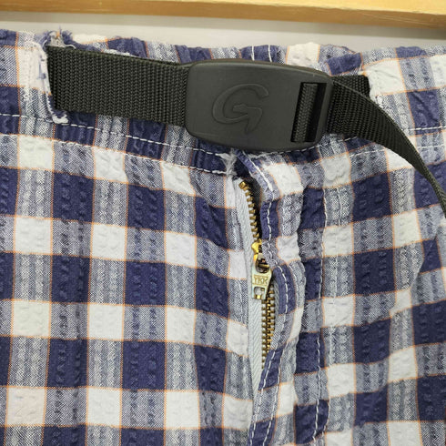 グラミチ GRAMICCI MADE IN USA シアサッカーチェッククライミングショーツ メンズ import:L